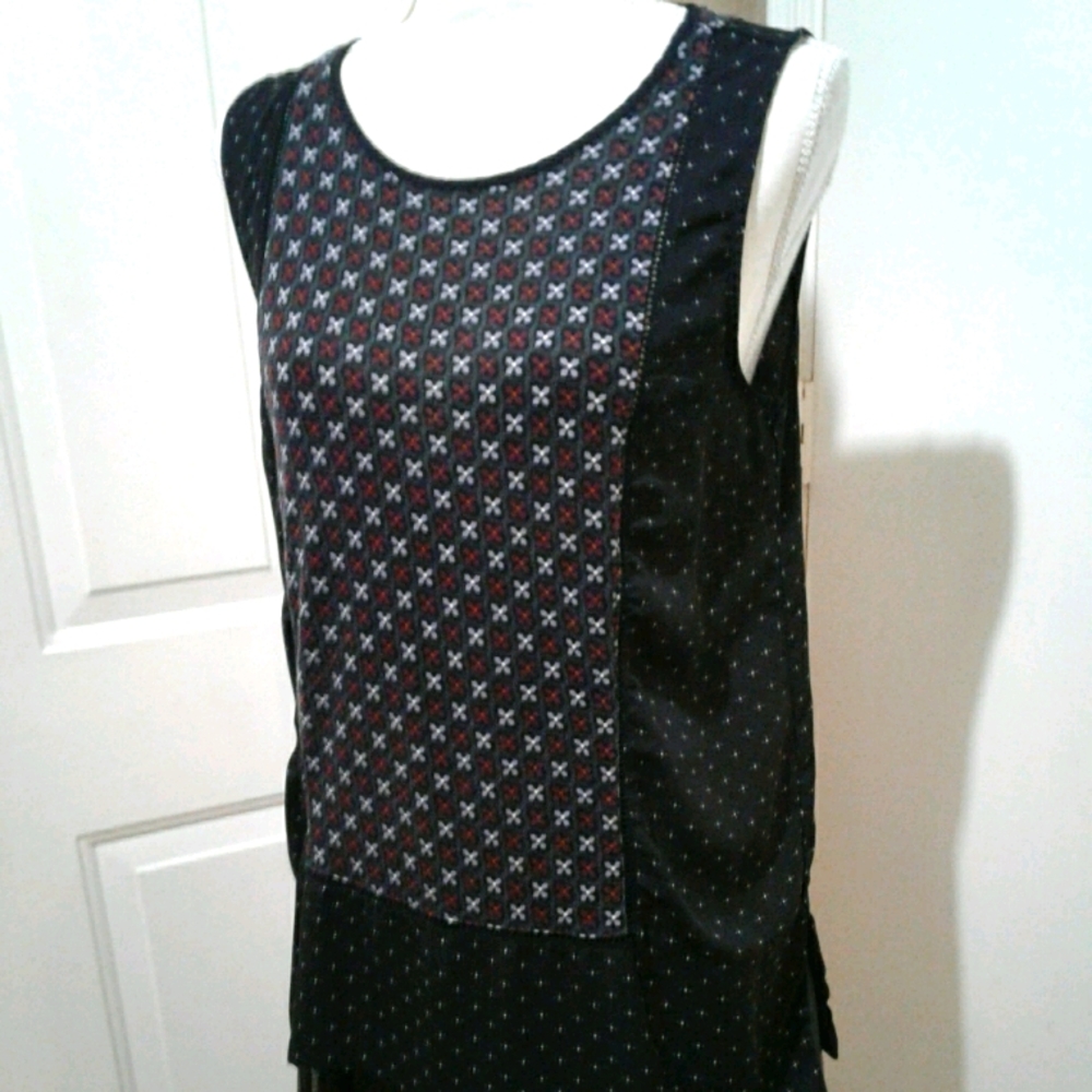 🌺 Like New LOFT Rayon Boho Blouse